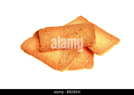 Pane tostato di Melba Foto Stock