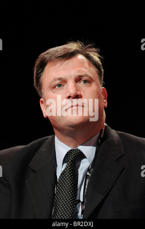 Ed BALLS MP assiste il Labour Party Conference 2009 a Brighton, 28 settembre 2009. Foto Stock