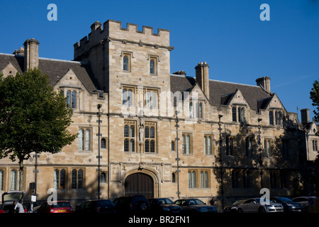 Ingresso principale della St John's College di Oxford Foto Stock