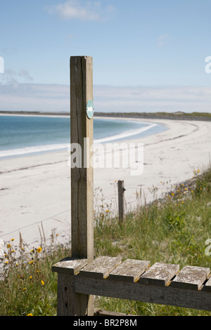 Whitemill Bay, Sanday; Isole Orcadi Scozia Scotland Foto Stock