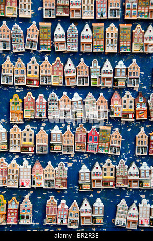 Negozio di souvenir da Amsterdam - frigo case di magnete Foto Stock