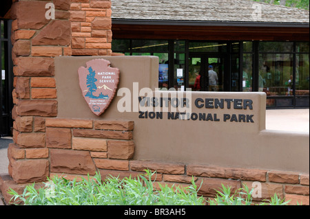 Visitor Center Mount Zion National Park nello Utah Foto Stock