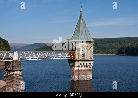 Taf Fechan /Pontsticill serbatoio (Dolygaer Lago) vicino a Brecon ferrovia di montagna Merthyr Tydfil Galles Foto Stock