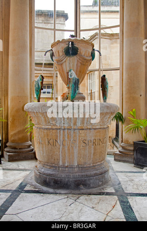 Fontana del bagno "Grand Pump Room" Bath Sommerset 105378 Bath Foto Stock