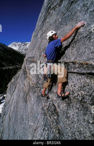 Rocciatore agli amanti Leap, California Foto Stock