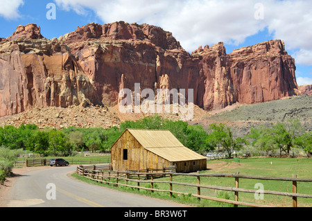 Gifford storica zona Fattoria Capitol Reef National Park nello Utah Foto Stock