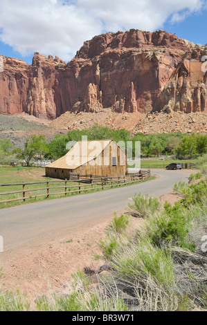 Gifford storica zona Fattoria Capitol Reef National Park nello Utah Foto Stock