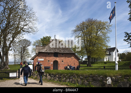 Museo Altfriesisches Haus in Keitum, Sylt, Germania Foto Stock