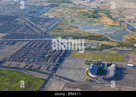Sam Boyd Stadium, Las Vegas, USA foto aerea Foto Stock