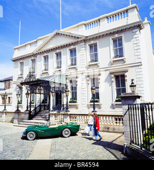 La città di Dublino, Co Dublin, Irlanda, Il Mansion House Foto Stock