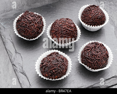 Tartufi di cioccolato Foto Stock