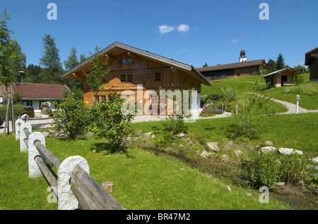 Ofterschwang, Allgaeu, Baviera, Germania, Europa Foto Stock