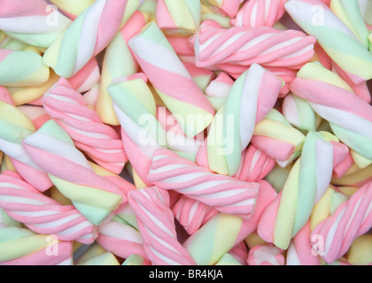 Sfondo di marshmallow Foto Stock