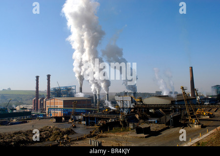 La produzione di etanolo di canna, Piracicaba, San Paolo, Brasile Foto Stock