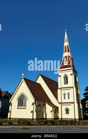 ST James Church, Mahone Bay, Nova Scotia Foto Stock