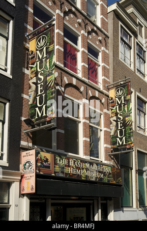La Cannabis Museum di Amsterdam, Paesi Bassi Foto Stock