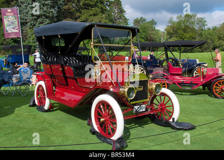 Car Show in Rochester Mi Foto Stock