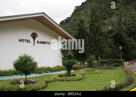 Viste della Bambito Hotel in Bambito, Chiriqui Provincia, Panama. Per solo uso editoriale. Foto Stock