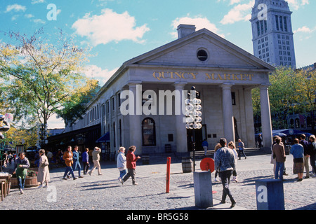 Fanueil Hall Marketplace Foto Stock