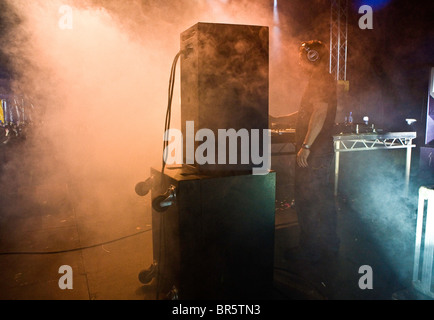 Pete Tong, DJ, giocando a Rockness Festival.. Foto Stock