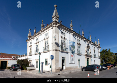 Municipio di Santarém nella ex Eugenio Silva Palace, un secolo XVII Manor-House ("solare" in portoghese). Il Portogallo. Foto Stock