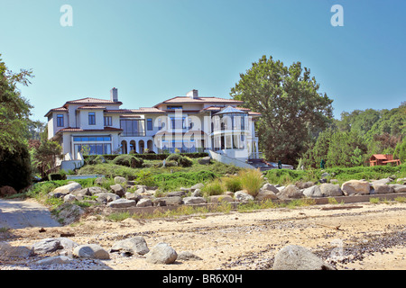 Mansion Sands Point Long Island NY Foto Stock