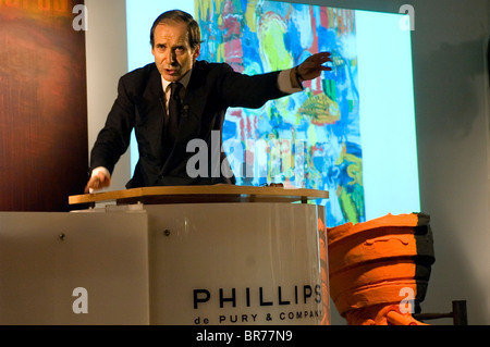 Autunno 2006 Contemporary Art Auction Phillips NYC Foto Stock