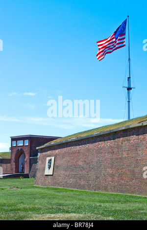 Fort McHenry, Balitmore, MD Foto Stock