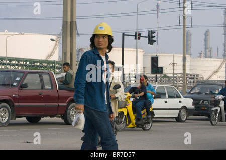 Mappa Ta Phut Industrial Estate Foto Stock