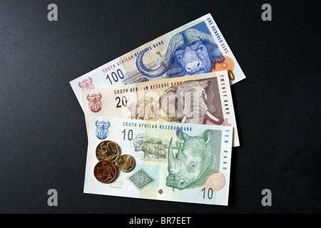 South African soldi (RAND) Foto Stock