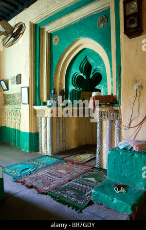 Una moschea ingresso a Zanzibar. Foto Stock