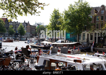 Amsterdam, Olanda, Paesi Bassi Foto Stock