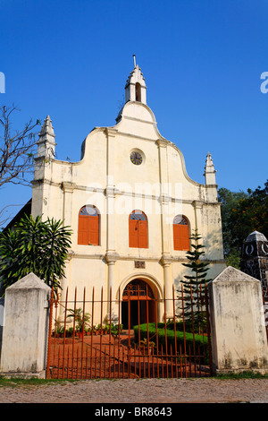San Francesco Chiesa, Kochi, Kerala, India Foto Stock