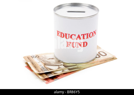 Education Fund, il concetto di risparmio per college Foto Stock