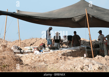 Il dig al Apollonia Israele estate del 2010 Foto Stock