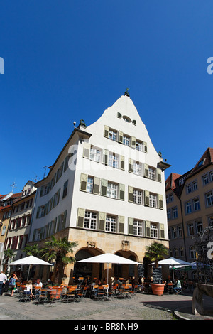 Hans in Fortuna fontana, città vecchia, Stoccarda, Baden-Württemberg, Germania Foto Stock