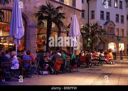 Hans in Fortuna fontana, città vecchia, Stoccarda, Baden-Württemberg, Germania Foto Stock