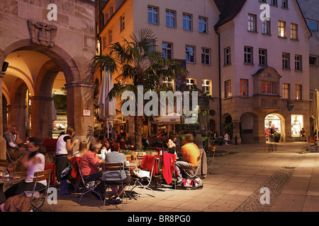 Hans in Fortuna fontana, città vecchia, Stoccarda, Baden-Württemberg, Germania Foto Stock