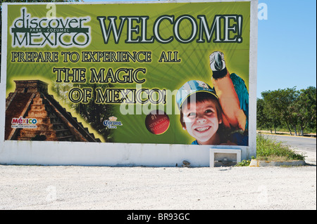 Messico, Cozumel. Scoprite il Parco del Messico, San Miguel, Isla Cozumel, l'Isola di Cozumel. Foto Stock