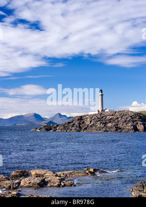 A Ardnamurchan Lighthouse, Punto di a Ardnamurchan, Highland, Scotland, Regno Unito. Foto Stock