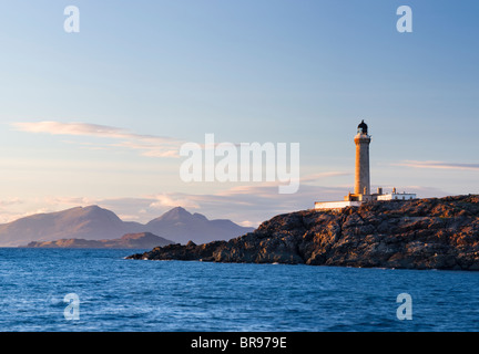 A Ardnamurchan Lighthouse, Punto di a Ardnamurchan, Highland, Scotland, Regno Unito. Foto Stock