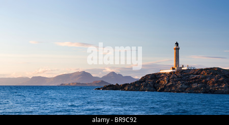 A Ardnamurchan Lighthouse, Punto di a Ardnamurchan, Highland, Scotland, Regno Unito. Foto Stock