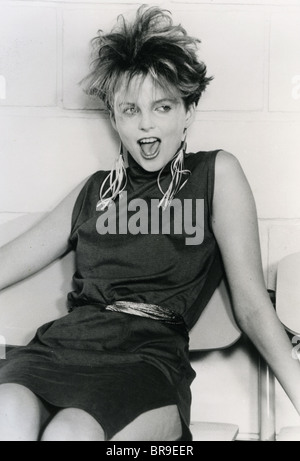 Le immagini modificate foto promozionale del cantante Clare Grogan degli anni ottanta Scottish New Wave group Foto Stock