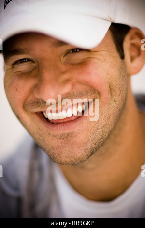 Dallas Cowboys quarterback Tony Romo fotografato alla cowboy faciltiy formazione in Irving TX 20 settembre 2007. Foto Stock