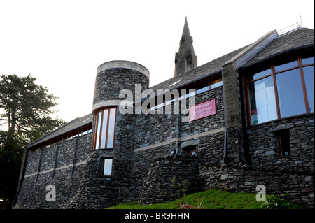 Il centro parrocchiale nel distretto del Lago Borgo di Ambleside Cumbria Regno Unito Foto Stock