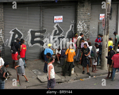 Crepa in Brasile Foto Stock