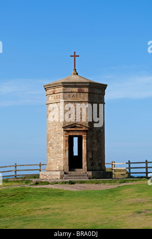 La ' torre dei venti ' a compass point, Bude, Cornwall, Regno Unito Foto Stock