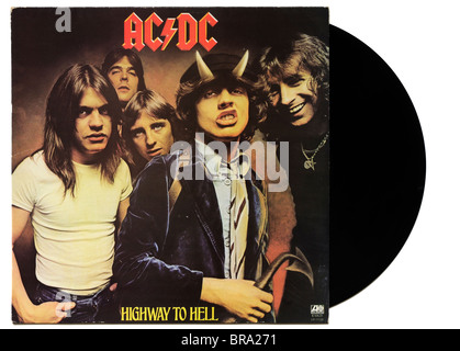 AC/DC autostrada all'inferno album Foto Stock