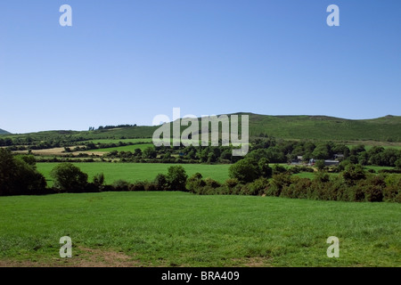 Scena pastorale, vicino Croaghaun Mountain, Co Waterford, Irlanda Foto Stock