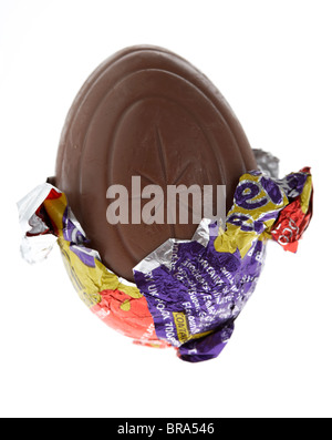 Scorporato cadburys uovo crema Foto Stock